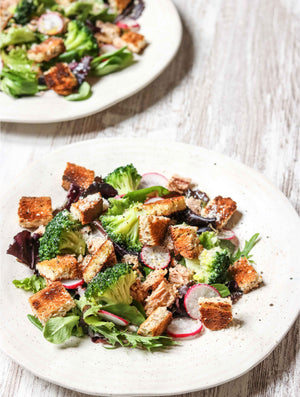 Tuna & Broccoli Salad with Lemon Honey Vinaigrette