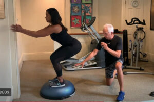 BOSU Ball Squats