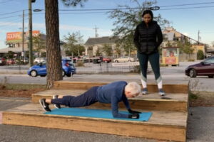 Plank Push-Up / Diamond Push-Up