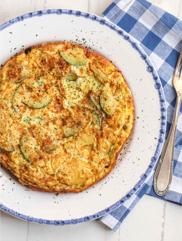 Spanish Zucchini Tortilla