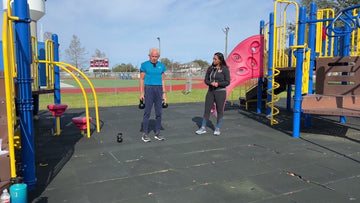 Kettlebell Stationary Reverse Lunge with Transition