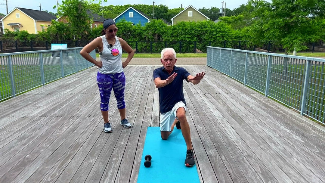 Dumbbell HalfKneeling Wood Chop MaxWell Nutrition