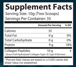 Hydrolyzed Type 1 & 3 Collagen Peptides