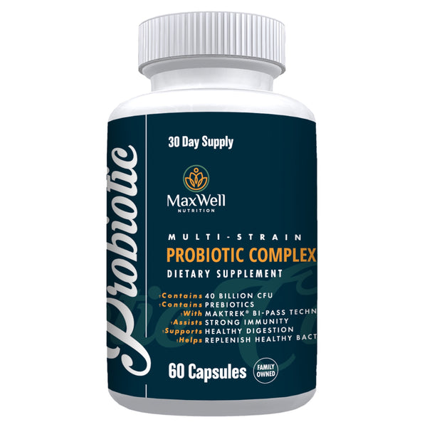 Multi-Strain Probiotic Complex 40 Billion CFUs