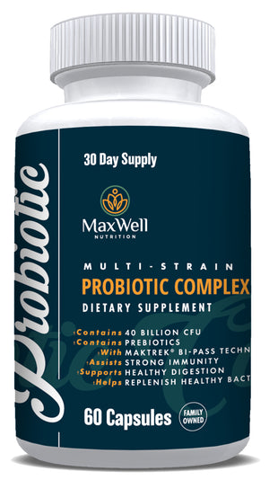 Multi-Strain Probiotic Complex 40 Billion CFUs
