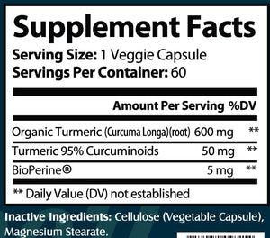 Turmeric with BioPerine